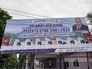 Hari Pertama UTBK-SNBT di UNG Berjalan Lancar