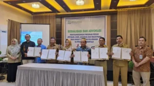 Dinsos PM Kota Gorontalo dan BPJS Kesehatan Teken MoU Program JKN Bersama