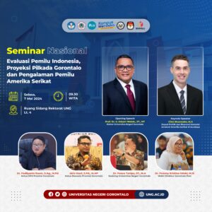 Besok, Seminar Nasional UNG Evaluasi Pemilu dan Proyeksi Pilkada