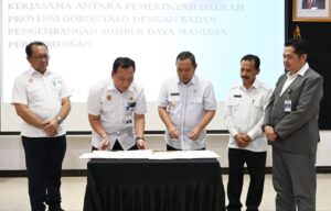 Pemprov Gorontalo dan BPSDM Jalin Kerja Sama Jangka Panjang