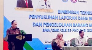 Dinas Pendidikan Gorontalo Adakan Bimtek Penyusunan Laporan Dana BOS dan BMD 2024
