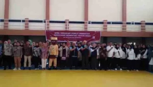 Sebanyak 465 Petugas Pantarlih di Kabupaten Bonebol Dilantik Secara Serentak