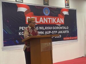 Pengukuhan Pengurus Koral AUP-STP, Teluk Tomini Diharapkan Jadi Pusat Perdagangan