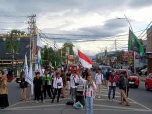Puluhan Massa Gorontalo Kembali Gelar Aksi Solidaritas Bela Palestina