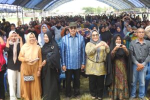 Kunjungi Buteng, Tina Alam Ungkap Programnya sebagai Cagub Sultra