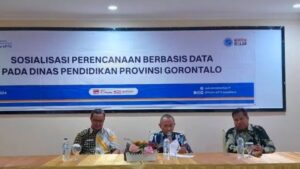 Kadis Dikbud Provinsi Gorontalo Buka Sosialisasi Perencanaan Berbasis Data