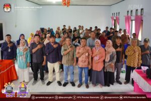 KPU Provinsi Gorontalo Sosialisasikan PSU Pasca Putusan MK