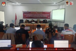 KPU Bonebol Gelar Rapat Koordinasi Validasi dan Verifikasi Data Pemilih