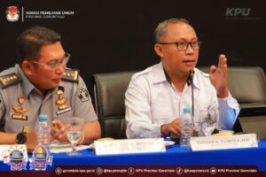 KPU Provinsi Gorontalo Gelar Rakor Penyusunan Daftar Pemilih di Lapas