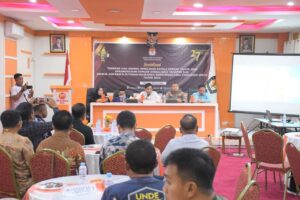 Rakor Tahapan dan Jadwal Pilkada Serentak dan PSU 2024 di Kabupaten Boalemo