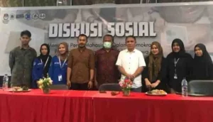 Mahasiswa Magang MBKM UNG dan KPU Provinsi Gorontalo Adakan Diskusi Sosial