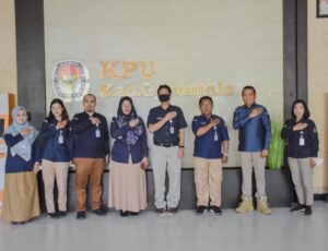 KPU Kabupaten Gorontalo Terima Kunjungan Plt Sekretaris KPU Provinsi