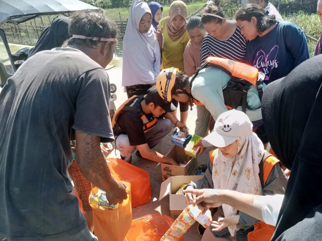 Aksi Kemanusiaan Tak Pudar, Rumah Zakat Terus Salurkan Bantuan Korban Banjir