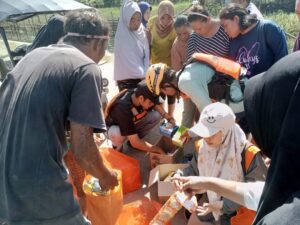 Aksi Kemanusiaan Tak Pudar, Rumah Zakat Terus Salurkan Bantuan Korban Banjir