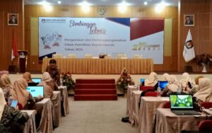 KPU Kabgor Gelar Bimtek Pengelolaan Hibah Pilkada 2024