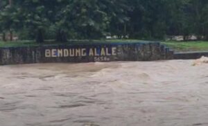 Tanggul Bendung Alale Jebol, Pengukuran TMA Tidak Dapat Dilakukan