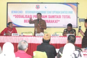 Haris Tome Dorong Sanitasi untuk Kualitas Hidup Baik