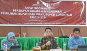 Antisipasi Adanya Perbedaan dalam Persiapan Pilkada, KPU Gorontalo Gelar Rakor