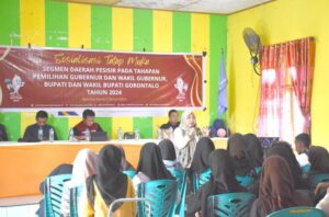 Upaya Pemerataan Informasi, KPU Kabgor Gelar Sosial Segmen Wilayah Pesisir