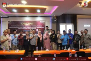 KPU Bonebol Sosialisasikan PKPU 8 Tahun 2024