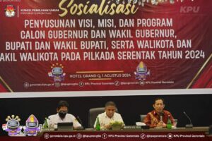 KPU Provinsi Gorontalo Sosialisasikan Penyusunan Visi, Misi, dan Program Pilkada Serentak 2024