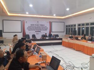 Verfak KPU Pohuwato, Bapaslon Salahudin-Vicky Tidak Memenuhi Syarat