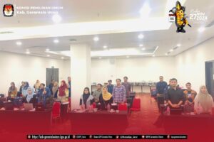 Rapat Koordinasi Finalisasi Data Coklit Pilkada 2024 Gorut