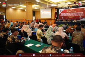 KPU Bonebol Gelar Rapat Kerja Media Sosial untuk Tingkatkan Partisipasi Pemilih