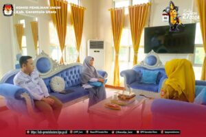 Persiapan Pendaftaran Cabup, KPU Gorut Koordinasi dengan Dinkes