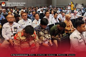 KPU Gorut Hadiri Rakornas, Fokus Tingkatkan Partisipasi Masyarakat