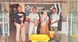 Dinasdikbud Provinsi Gorontalo Raih Juara Harapan 2 dalam Lomba Kebersihan Kantor