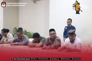 Sinergi KPU dan Stakeholder Warnai Pembukaan Pendaftaran Paslon Gorut