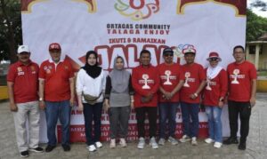 Kegiatan Jalan Sehat di Telaga Meriahkan HUT RI ke-79