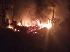 Kandang Kambing di Limboto Ludes Terbakar