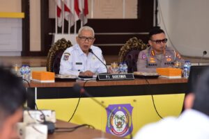 Rakor LLAJ Gorontalo Fokus Penanganan Jalan GORR