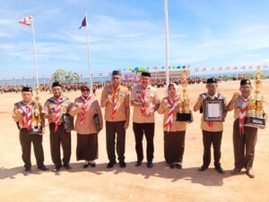 Kwaran Mawasangka Sabet Penghargaan Pada HUT Pramuka Ke-63 Pramuka