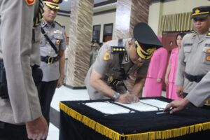 Rotasi Jabatan di Polda Gorontalo, Kombes Doni Wahyudi Resmi Jabat Karo SDM