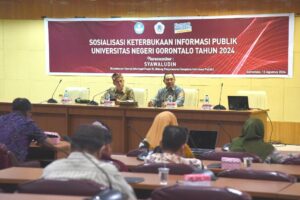 Komisioner KIP RI Perkuat Keterbukaan Informasi Publik di UNG