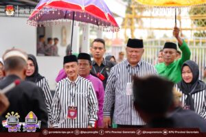Koalisi Parpol Daftarkan Nelson Pomalingo dan Mohamad Kris Wartabone ke KPU Provinsi