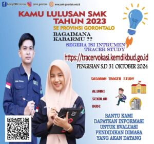Ayo Sukseskan Tracer Study untuk Lulusan SMK Tahun 2023, Wujudkan SMK Lebih Maju dan Hebat