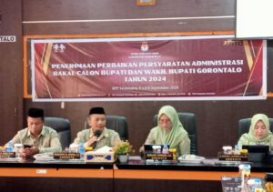 KPU Gorontalo Terima Pasang Roni-Adnan untuk Perbaikan Administrasi 