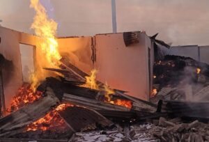 Satu Rumah di Tibawa Ludes Terbakar, Kerugian Material Ditaksir Besar