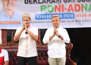 Roni Adnan Siap Tingkatkan Kesejahteraan Imam dan Guru Ngaji