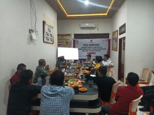 KPU Pohuwato Gelar Rapat Persiapan Pengundian Nomor Urut dan Deklarasi Kampanye Damai