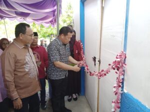 Kadis PMD Resmikan Grend House Sacha Inchi di Desa Tabongo Timur
