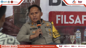 Kapolresta Gorontalo Kota Apresiasi Buku Filsafat Hukum Karya Guru Besar UNG