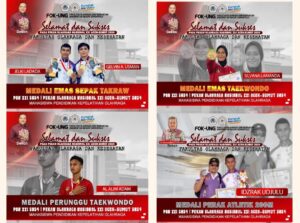 PON XXI Aceh-Sumut, Mahasiswa FOK Sumbang Medali Untuk Provinsi Gorontalo