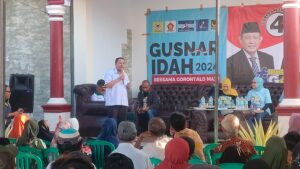 Demokrat dan Gerindra Solid, Paris Jusuf-Arifin Dukung Gusnar-Idah
