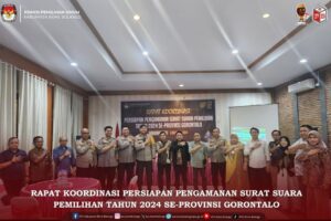 Pengamanan Surat Suara Pilkada, KPU Bone Bolango Siap Berkoordinasi