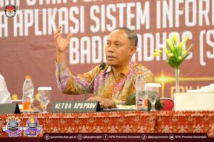 KPU Provinsi Gorontalo Gelar Bimtek SITAB Keuangan untuk Badan Adhoc Pilkada